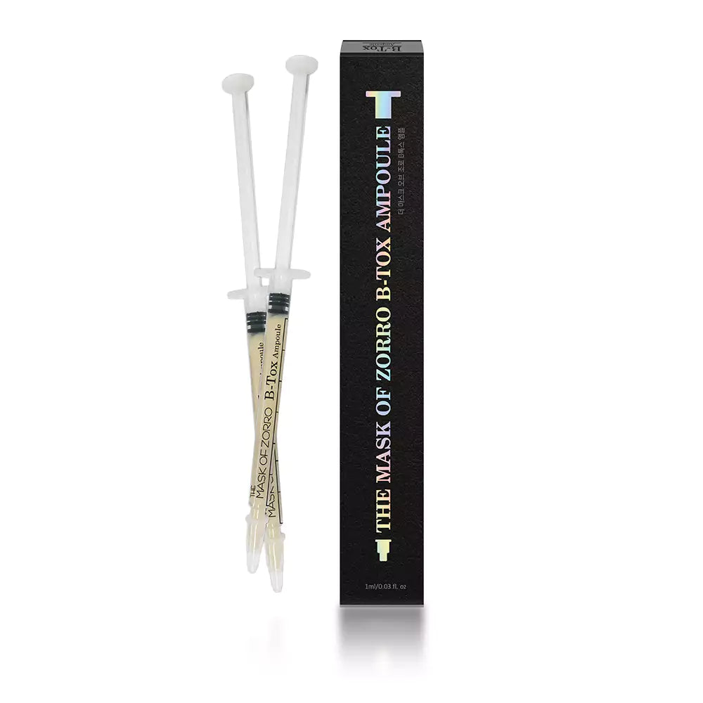 The Mask of Zorro – B-Tox Ampoule